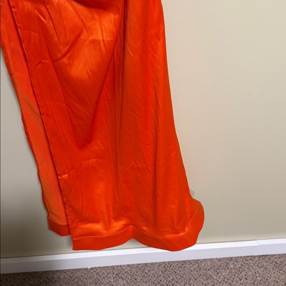 NWT Princess Polly Tyree Strapless Maxi Dress Orange size 8 - Picture 4 of 13